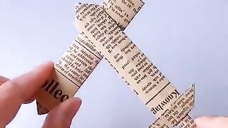 EASY CRAFT IDEAS | School Craft Idea/ DIY Craft/ School hacks/ Origami craft/paper gift idea #shorts 13