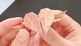 EASY CRAFT IDEAS | School Craft Idea/ DIY Craft/ School hacks/ Origami craft/paper gift idea #shorts 33