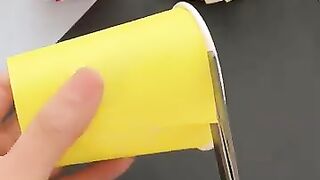 EASY CRAFT IDEAS | School Craft Idea/ DIY Craft/ School hacks/ Origami craft/paper gift idea #shorts 36