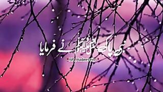Nabi paak 'ﷺ' Ne Farmaya???? _  what's app stetus __144p.