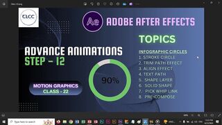22- AE Advance Animation Step 12 | Live Class TLCC