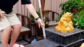 Immersive cleaning, easy washing and easy mopping