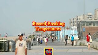 Record-breaking temperatures scorch the northeast