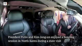 Kim Jong un drives Putin during state visit to North Korea