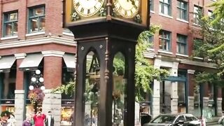 Steam clock Vancouver Canada