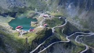 The Transfagaras Highway, Romania