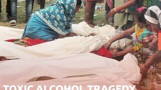 Toxic alcohol tragedy in India claims 53 lives as death toll mounts.