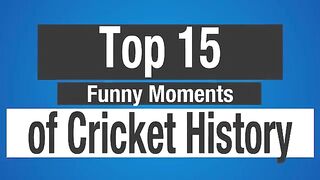 Funny cricket moments