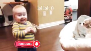 Cute baby is devil ????