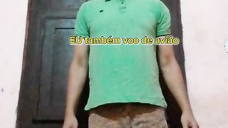 Eu também voo de avião