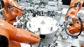 Assembly with KUKA conveyor tracking