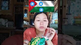 makan Snack sesuai warna bendera PALESTINA