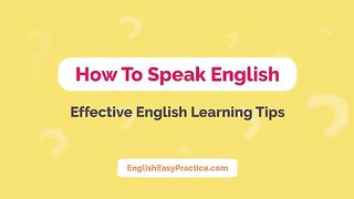Speak English Fluently | Deep Learning English Listening Practice