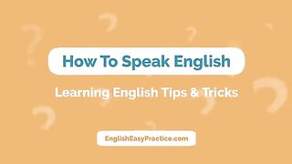 How to Speak English Fluently | Listening English Conversation Practice