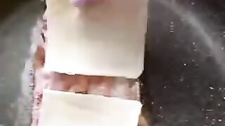 Тост с беконом
