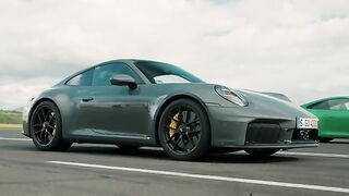 New 911 Hybrid vs Old 911 DRAG RACE