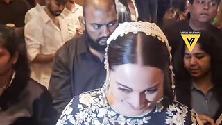 Throwback of our cutie Sona when she all dressed up in traditional wear fashion with wedding ceremony