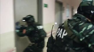 A girl goes up against a whole team of Special Forces, but they can't fight her.