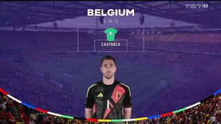 Belgium - Romania  2:0 | 22. 06. 2024 | Euro 2024