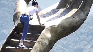 Try this might be a challenge  of those  people  are no afraid  of hight