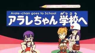 02 Arale goes to school