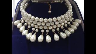 DIY beaded necklace_designer jewelry _