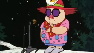 19 Arale swims in the past
