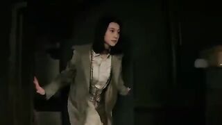 The delicate girl turned out to be a skilled sharpshooter, hitting the mark with every shot fired