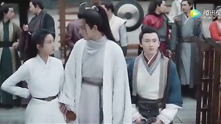 The young girl challenged the martial artist and won with peerless kungfu, saving the boy.