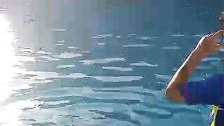 Baby swimming 2