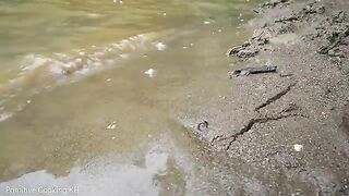 Survival_Skills_-_Primitive_Life_100_Days_Solo_Bushcraft_Relax_Meet_Big_Fish_In_Mud_Crack_Attack(360p).
