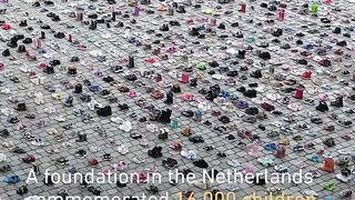 Dutch foundation organises memorial for 16,000 Palestinian children killed in Gaza