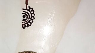 Very easy and simple tikki style mehandi