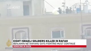 War on Gaza: 8 Israeli soldiers killed in Rafah ambush; deadliest incident in months