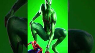 Superheroes but Green Coloured