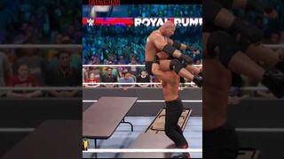 Roman Reigns vs Goldberg
