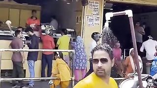 Motorcycle per shower