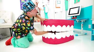 Nastya and useful stories for children about good behavior and health care