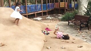 ???? Funny falling ???????? Little