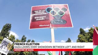 French election: Gaza looms over showdown between left and right