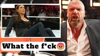 TRIPLE H in PAIN as he finds out STEPHANIE MCMAHON had one of their KIDS with KURT ANGLE