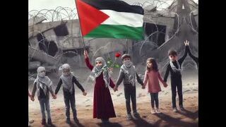 Non Muslim and Muslim Support Company Palestina