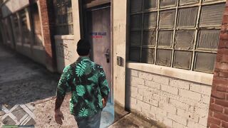 GTA V Online Bottom Dollar Bounties meet Maude and his daughter scene