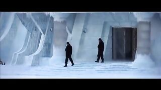 Aston Martin Vanquish Vs Jaguar XKR in James Bond car chase scene.