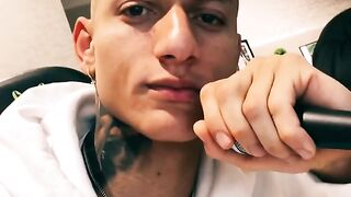 Brazilian player singing