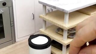 Une cuisine Miniaturisée