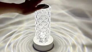 Transform your space into a tranquil oasis with our revolutionary LED Crystal Lamp!