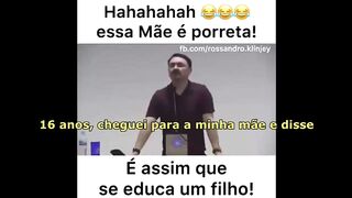 Rossandro Klinjey - Essa Mãe é Porreta!!! É assim que se Educa um Filho