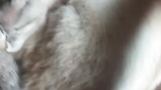 Mickey sleeping like a baby.