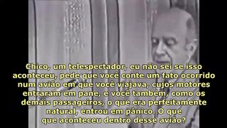 Pinga Fogo - O dia que Chico Xavier teve medo de morrer num avião